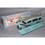 Dinky 982 Bedford Pullmore Car Transporter plus unboxed 794 Loading Ramp.