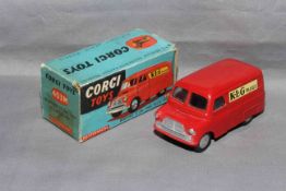 Corgi Toys 403M Bedford 12cwt Van KLG Plugs. Excellent in Very Good box.
