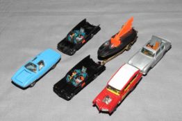 Six Corgi Husky TV & Film related vehicles.