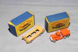 Moko 15 Diamond T Prime Mover and 16 Transporter Trailer. Near Mint in Very Good boxes.