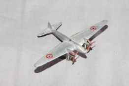 Pre War French Dinky 64a Amiot 370. Very Good unboxed.