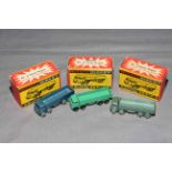 3 Benbros Mighty Midget 21 Diesel Wagon. Near Mint in Excellent boxes.