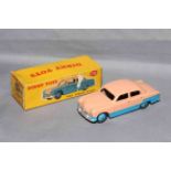 Dinky 179 Ford Fordor. Low Line paint. Excellent in Very Good box with correct colour spot.