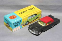 Corgi Toys 314S Ford Thunderbird. Near Mint in Excellent box.