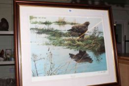 Alan M. Hunt, Buzzard, artist proof, signed and No.