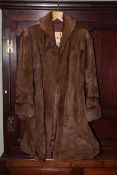 Full length fur coat by Jane Jones, Darlington.