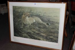 Alan M. Hunt, Lazy Afternoon, artist proof, signed and no. 2/10, in gilt glazed frame, 71.