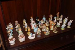 Collection of thirty four Beswick Beatrix Potter figures including Pigling Bland,