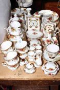Collection of over forty pieces of Royal Albert Old Country Roses including twenty one piece tea