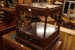Large rectangular mahogany low centre table, 50cm high by 130cm long by 69cm wide,