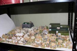 Collection of Lilliput Lane including Tinwell Gorge, The Angel Inn, Fountains Abbey,