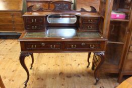 Late 19th Century mahogany ladies writing desk,