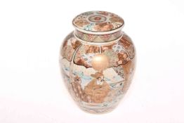 Japanese Satsuma ginger jar, 16cm high.