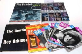 Beatles books and magazines including The Beatles Roy Orbison programme,