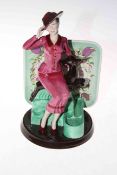 Kevin Francis limited edition Susie Cooper figure, 24cm, with certificate and box.