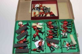 Collection of thirty seven various mostly Britains military pieces.