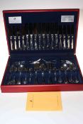 Viners silver plated canteen of cutlery.
