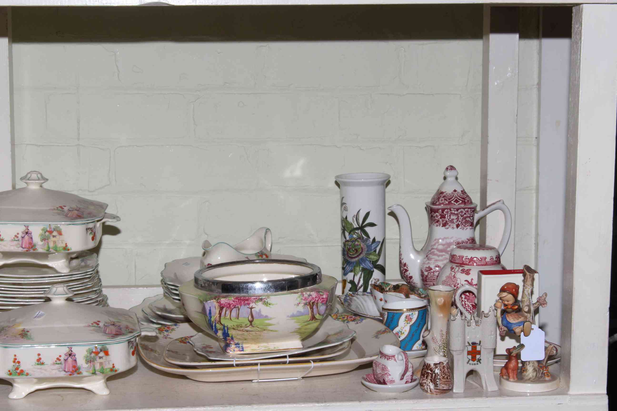 Collection of Royal Doulton Juliet dinnerware, Meakin including tureens, Goebel, etc. - Image 3 of 3