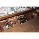 Large collection of tools including power tools, fixings, etc.