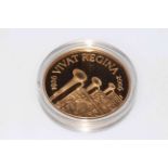 Royal Mint 2006 QEII five pound proof sovereign - 'Vivat Regina'.