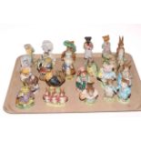 Collection of twenty one Beswick Beatrix Potter figures.