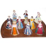 Royal Worcester Six Wives of Henry VIII figures,