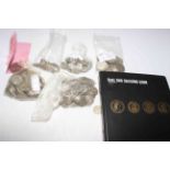 Approximately 3044g of largely pre 1947 (some Victorian) silver coinage including one florins,