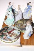 Four Royal Doulton figures Lorraine, Samantha, Rebecca and Chelsea Zoe,