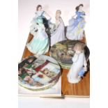 Four Royal Doulton figures Lorraine, Samantha, Rebecca and Chelsea Zoe,