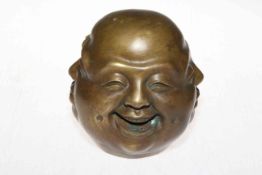 Bronze four face Buddha, 13.5cm.