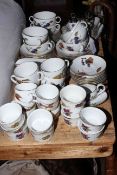 Collection of Royal Worcester Evesham tableware.