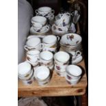 Collection of Royal Worcester Evesham tableware.