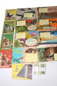 Brooke Bond tea card albums (8) and I-Spy book (5),