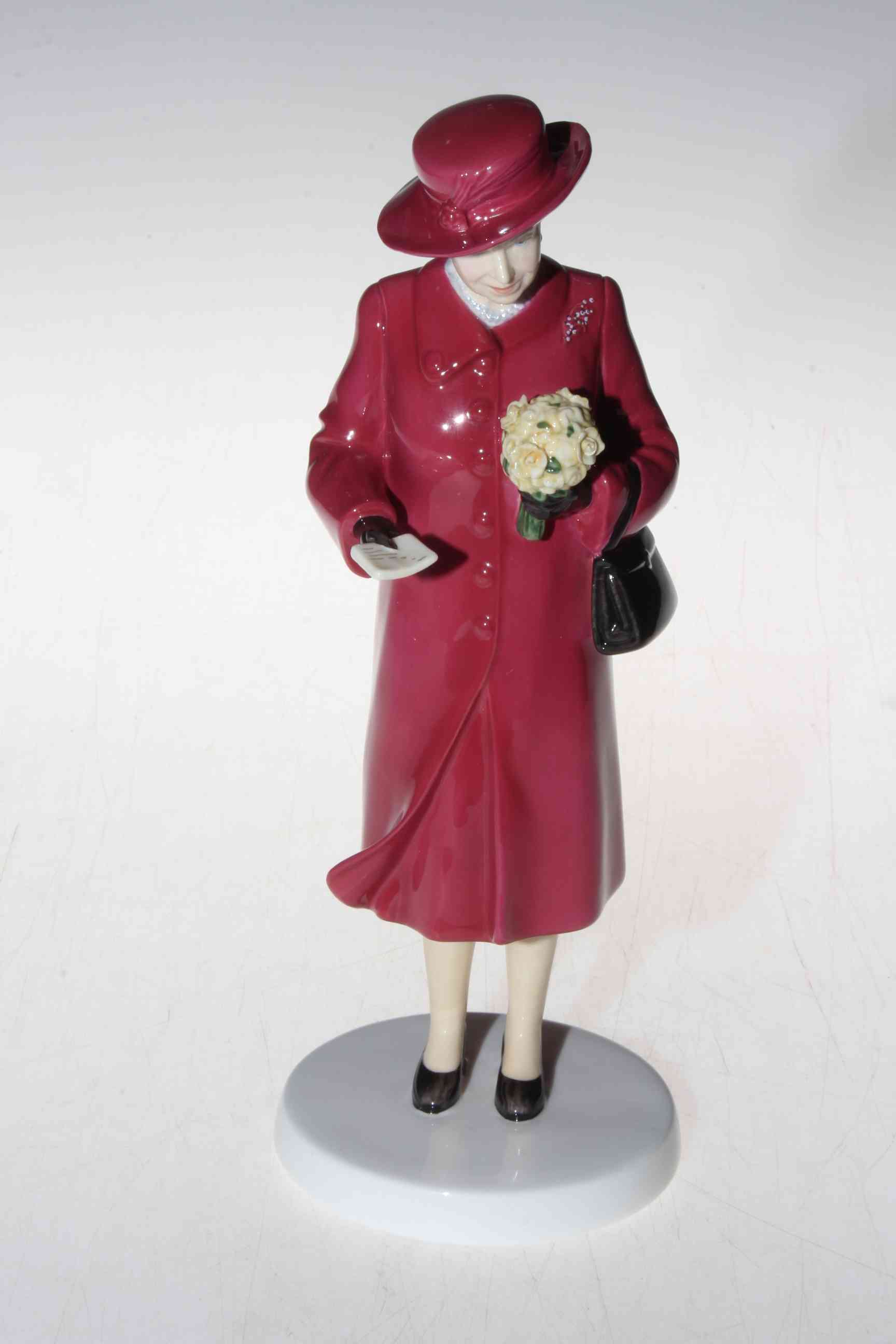 Royal Doulton limited edition QEII 90th Birthday Celebration figure.