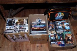 Three boxes of books including collection of BBC books, Doctor Who & Torchwood,