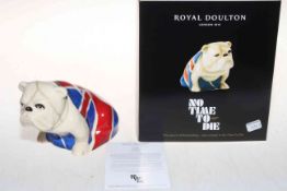 Royal Doulton Jack, No Time to Die, with box.