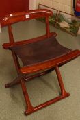 Starbay rosewood folding directors chair.