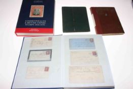 Penny red stamps on envelopes and entire letters dating c1820s to 1860s including mourning,