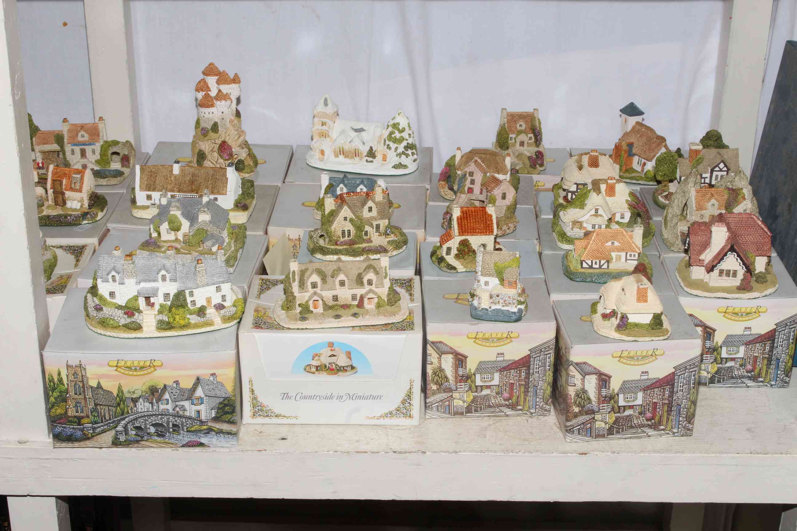 Collection of Fraser Creations and Lilliput Lane Cottages, all boxed, - Image 2 of 3