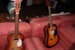 Rikter & Viva1 acoustic guitars.