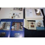 The Battle of Trafalgar Bicentenary coin presentation pack with oak and coin pack,