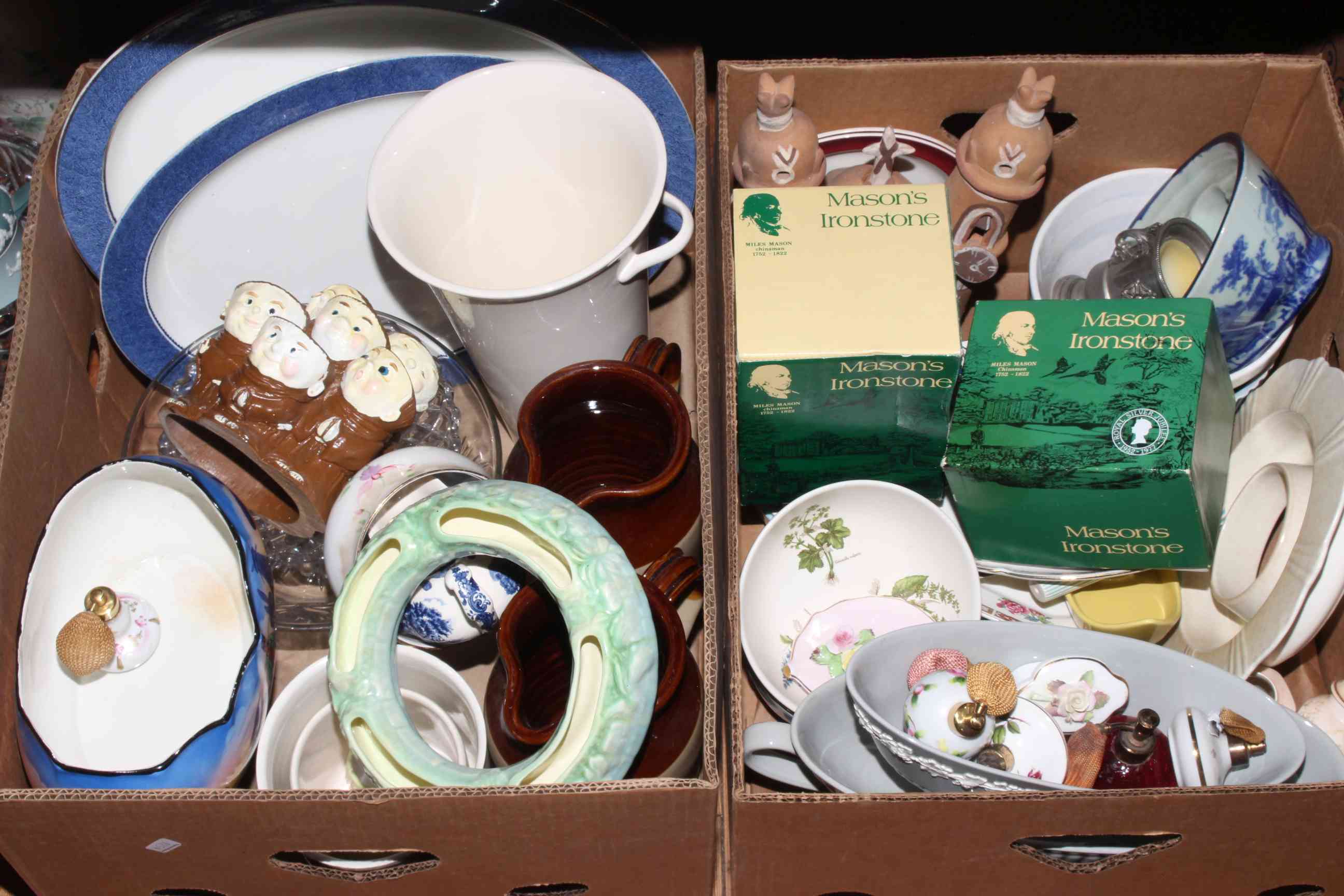 Collection of decorative and kitchen china including boxed Wedgwood plates, Masons, Carlton teapot, - Image 3 of 4