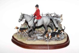 Border Fine Arts model 'Boxing Day Meet - grey' BO0876A.