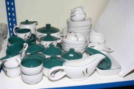 Denby Green Wheat dinner wares, approximately 55 pieces.