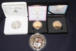 The Royal Mint - Royal Wedding of Prince William 2011 £5 silver proof coin in box with COA,