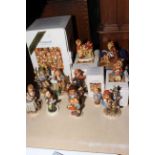 Collection of thirteen Hummel figures,