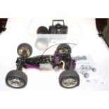 Riot Schumacher Racing petrol buggy X18 performance engine with instructions,