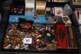 Collection of jewellery, two harmonicas, etc.