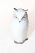 Royal Copenhagen owl figure, 14.5cm.
