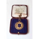 Darlington Football Club, North East Football League 9 carat gold Central League Winners medal 1920,